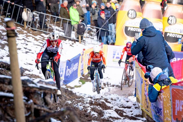 Lucinda Brand - BALOISE GLOWI LIONS during the UCI Cyclo-cross World Cup 2025 in ZONHOVEN, Belgium on 29 december 2025, (photo by Marcel van Dorst EYE4images DeFodi Images) -