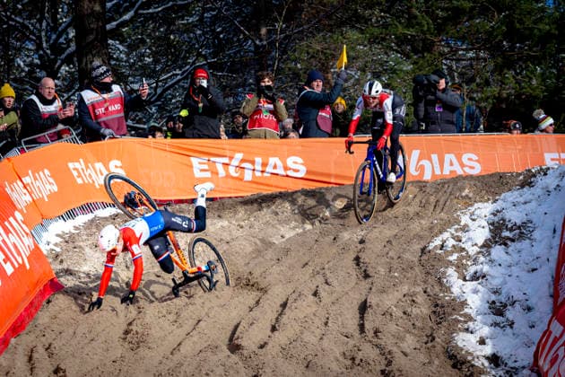 Puck Pieterse - FENIX-DECEUNINCK during the UCI Cyclo-cross World Cup 2025 in ZONHOVEN, Belgium on 29 december 2025, (photo by Marcel van Dorst EYE4images DeFodi Images) -