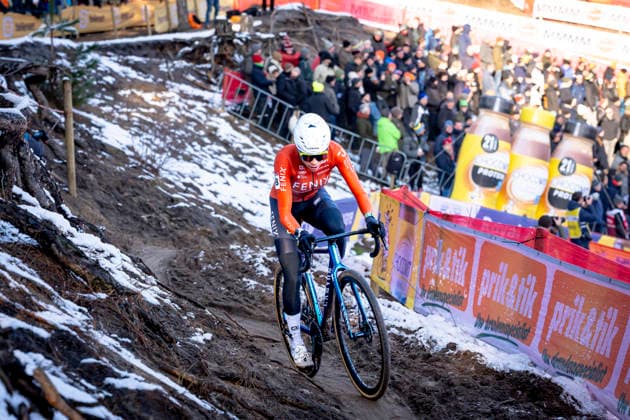 Ceylin Alvarado - FENIX-DECEUNINCK during the UCI Cyclo-cross World Cup 2025 in ZONHOVEN, Belgium on 29 december 2025, (photo by Marcel van Dorst EYE4images DeFodi Images) -