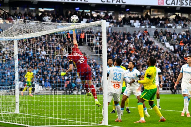 FOOTBALL : Olympique de Marseille VS FC Nantes - Ligue 1 McDonald s - 04 01 2026 GÃ ronimo Rulli (OM) - Ligue 1 McDonald™s match between Olympique de Marseille and Football Club de Nantes on January 04, 2026 at the Orange Velodrome Stadium in Marseille. MarseilleFrance  Copyright: xWilliamxCannarellax
