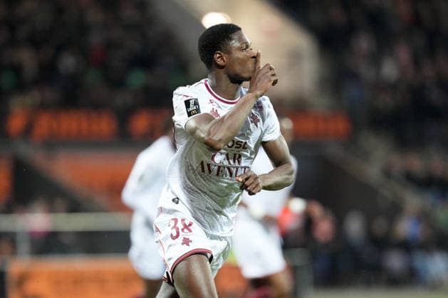 FC Lorient v FC Metz - Ligue 1 McDonald s 2025 2026 38 Sadibou SANE (fcm) during the Ligue 1 McDonald s match between Lorient and Metz at Stade du Moustoir on January 4, 2026 in Lorient, France. Lorient France  Copyright: xFEPx 776348240