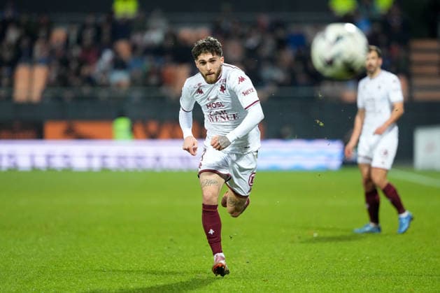 FC Lorient v FC Metz - Ligue 1 McDonald s 2025 2026 07 Giorgi TSITAICHVILI (fcm) during the Ligue 1 McDonald s match between Lorient and Metz at Stade du Moustoir on January 4, 2026 in Lorient, France. Lorient France  Copyright: xFEPx 776348240