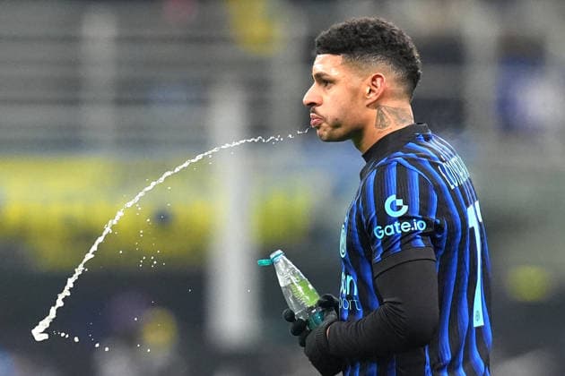 Inter Milan s Luis Henrique during the Serie A soccer match between Inter and Bologna at the San Siro Stadium in Milan , north Italy - Sunday, January 04 , 2025. - Soccer .  Copyright: xSpada LaPressex