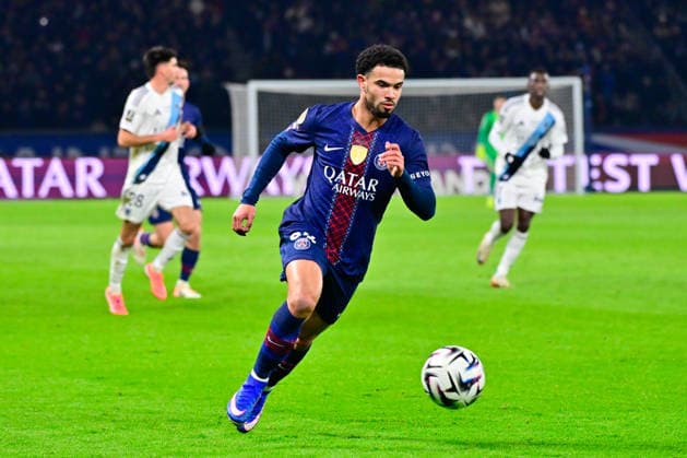 FOOTBALL : PSG vs PFC - Ligue1 - 04 01 2026 Warren ZAIRE EMERY ( 33 - PSG ) during the Ligue 1 match between Paris Saint Germain and Paris Football Club at Parc Des Princes on January 04 , 2026 in Paris, France. ( Photo by Federico Pestelini PsnewZ ) - ParisFrance  Copyright: xFedericoxPestelinix