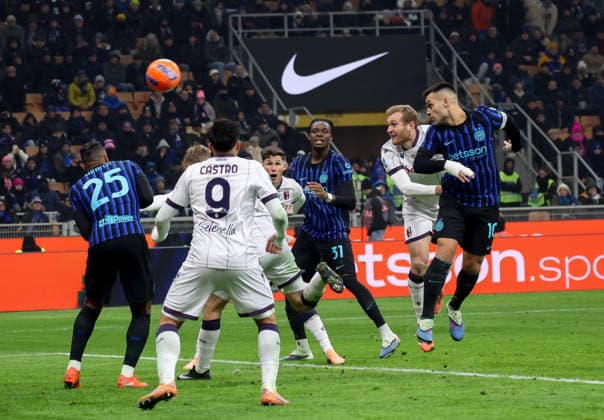 January 4, 2026, Milano: FC Inter s forward Lautaro Martinez scores goal during the Italian Serie A soccer match between FC Inter and Bologna FC at Giuseppe Meazza Stadium in Milan, Italy, 4 January 2026. ANSA ROBERTO BREGANI. Serie A ; FC Inter-Bologna FC  - ZUMAa110 20260104_zaf_a110_023 Copyright: xRobertoxBreganix