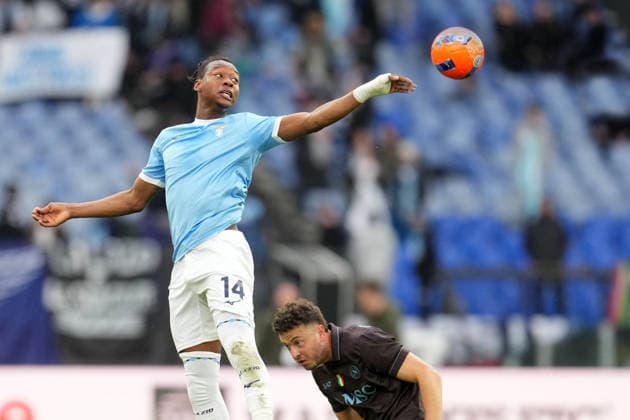 ROME, ITALY, JANUARY 4: Tijjani Noslin of SSC NAPOLI during the Serie A match between SS Lazio and SSC Napoli in Rome, Italy. Copyright: xFOTOAGENZIAx