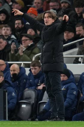 Premier League Tottenham Hotspur v Sunderland Thomas Frank manager of Tottenham Hotspur during the Premier League match Tottenham Hotspur vs Sunderland at Tottenham Hotspur Stadium, London, United Kingdom, 4th January 2026 (Photo by Harvey Murphy News Images) Copyright: xHarveyxMurphy NewsxImagesx