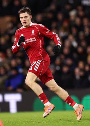 Fulham v Liverpool 04 January 2026, London - Premier League Football - Fulham v Liverpool - Florian Wirtz of Liverpool - Photo: Jacques Feeney Offside. London UK Copyright: xJacquesxFeeneyx xOffsidexOffside