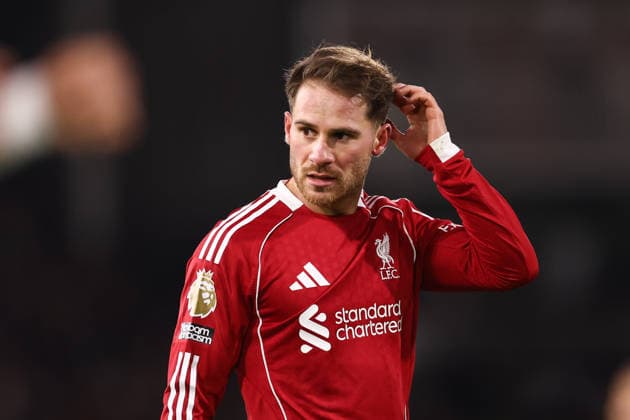 Fulham v Liverpool 04 January 2026, London - Premier League Football - Fulham v Liverpool - Alexis Mac Allister of Liverpool - Photo: Jacques Feeney Offside. London UK Copyright: xJacquesxFeeneyx xOffsidexOffside