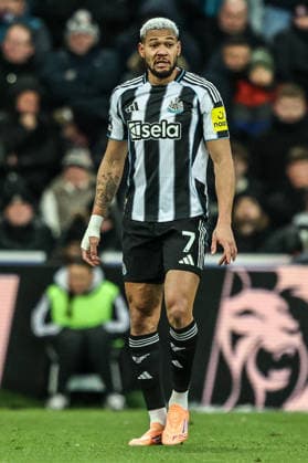 Premier League Newcastle United v Crystal Palace Joelinton of Newcastle United during the Premier League match Newcastle United vs Crystal Palace at St. James s Park, Newcastle, United Kingdom, 4th January 2026 (Photo by Alfie Cosgrove News Images) Newcastle St. James s Park Tyne and Wear United Kingdom Copyright: xAlfiexCosgrove NewsxImagesx