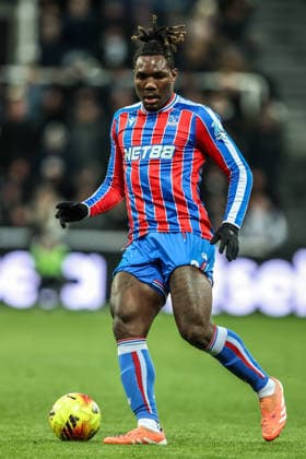 Premier League Newcastle United v Crystal Palace Chrisantus Uche of Crystal Palace during the Premier League match Newcastle United vs Crystal Palace at St. James s Park, Newcastle, United Kingdom, 4th January 2026 (Photo by Alfie Cosgrove News Images) Newcastle St. James s Park Tyne and Wear United Kingdom Copyright: xAlfiexCosgrove NewsxImagesx