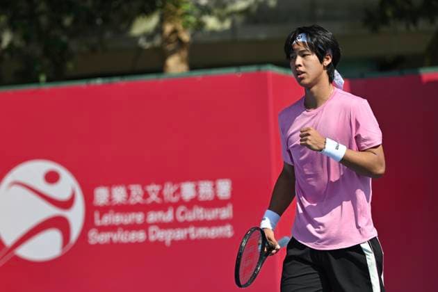 Hong Kong Tennis Open - Day 2 Yi Zhou, a Chinese tennis player, during a match at the Hong Kong Tennis Open WTA, Tennis Damen 250) on January 5, 2026 in Hong Kong. (Photo by Kobe Li Nexpher Images) Hong Kong