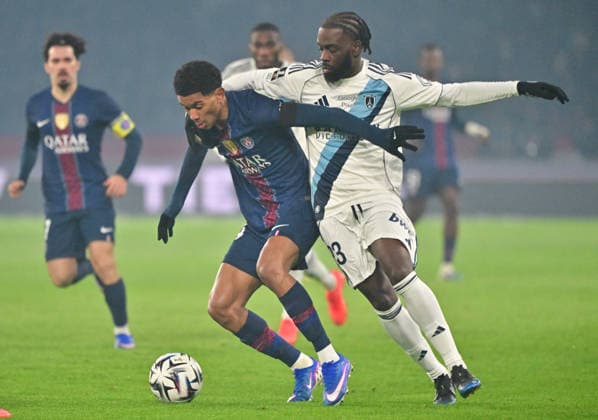 Mayulu PSG vs Paris FC in Parc des Princes, Paris, France, on 4 January, 2026. 04 01 2026-Paris, FRANCE. Christian Liewig Bestimage Paris France  Copyright: xChristianxLiewigx xBestimagexChristianxLiewigx xBestimagex