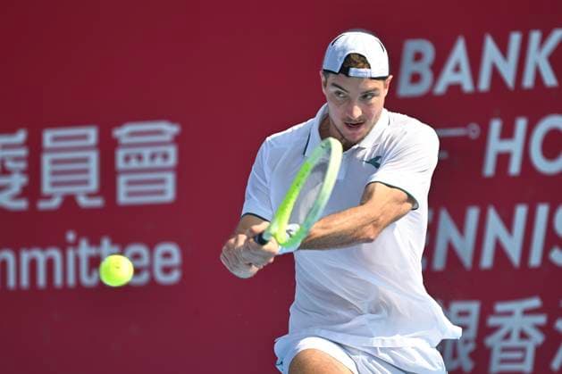 Hong Kong Tennis Open - Day 2 Jan-Lennard Struff, a German tennis player, during a match at the Hong Kong Tennis Open WTA, Tennis Damen 250) on January 5, 2026 in Hong Kong. (Photo by Kobe Li Nexpher Images) Hong Kong