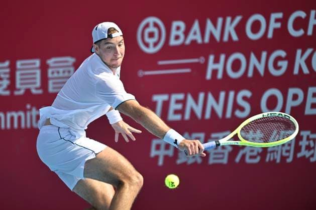 Hong Kong Tennis Open - Day 2 Jan-Lennard Struff, a German tennis player, during a match at the Hong Kong Tennis Open WTA, Tennis Damen 250) on January 5, 2026 in Hong Kong. (Photo by Kobe Li Nexpher Images) Hong Kong