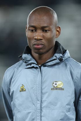 Rabat, Morocco - January 4: Samukele Kabini of South Africa National football team , headshot, portrait during the Africa Cup of Nations Round of 16 match between South Africa and Cameroon at Al Barid Stadium on January 4, 2026 in Rabat, Morocco. South Africa v Cameroon - Round of 16 - Africa Cup of Nations 2025 Copyright: xSFSIx