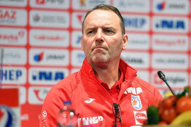 Croatia National Handball Team: press conference, PK, Pressekonferenz Head Coach of Croatia Dagur Sigurdsson of Croatia speaks on a press connference on January 5, 2026. in Prelog, Croatia. Croatia will play frinedly match against Germany.  VjeranxZganecxRogulja PIXSELL