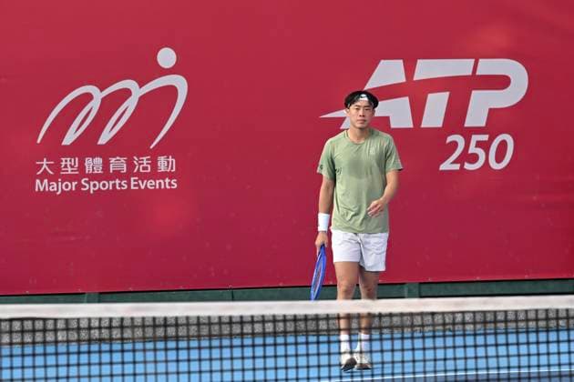 Hong Kong Tennis Open - Day 2 Hong Kong tennis player Coleman Wong, during a match at the Hong Kong Tennis Open(APT250) on January 5, 2026 in Hong Kong. (Photo by Kobe Li Nexpher Images) Hong Kong