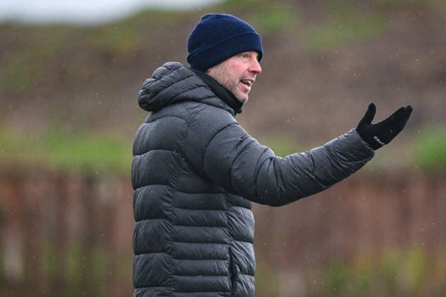 Florian Kohfeldt (SV Darmstadt 1898, Trainer) beim Training, ESP, SV Darmstadt 98, Fussball, 2. Bundesliga, Trainingslager in El Saler, 2. Tag, 05.01.2026. ESP, SV Darmstadt 98, Fussball, 2. Bundesliga, Trainingslager in El Saler, 2. Tag El Saler