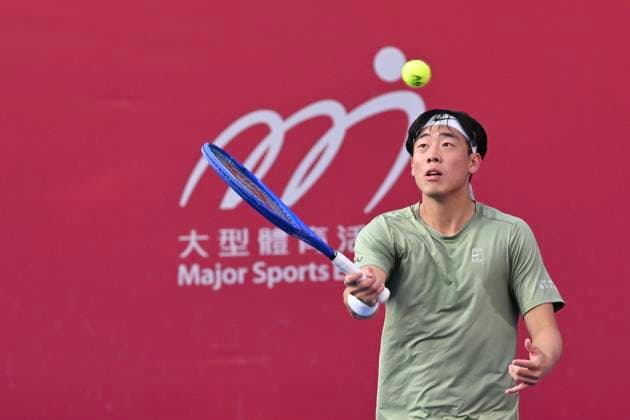 Hong Kong Tennis Open - Day 2 Hong Kong tennis player Coleman Wong, during a match at the Hong Kong Tennis Open ATP, Tennis Herren 250) on January 5, 2026 in Hong Kong. (Photo by Kobe Li Nexpher Images) Hong Kong