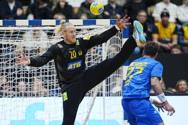 JÖNKÖPING, SVERIGE 20260105 Sveriges malvakt Mikael Appelgren under mandagens träningslandskampen i handboll mellan Sverige och Brasilien i Husqvarna Garden. JÖNKÖPING SVERIGE x9200x Copyright: xBjörnxLarssonxRosvall TTx HANDBOLL SVERIGE-BRASILIEN