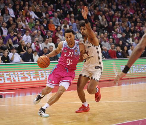 Joel Aminu Telekom Baskets Bonn vs. BMA365 Bamberg Baskets 14. Speiltag - Saison 2025 26