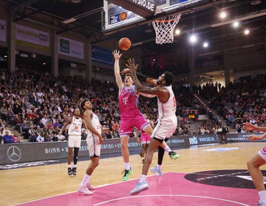 Grayson Murphy Telekom Baskets Bonn vs. BMA365 Bamberg Baskets 14. Speiltag - Saison 2025 26