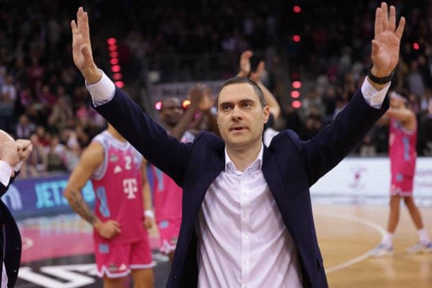 Headcoach Marko Stankovic (Bonn) nach dem Spiel, Telekom Baskets Bonn vs Bamberg Baskets, easyCredit BBL, 14. Spieltag, Bonn, 05.01.2026.