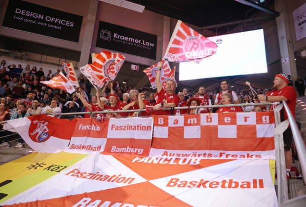Telekom Baskets Bonn vs. Fans BMA365 Bamberg Baskets 14. Speiltag - Saison 2025 26