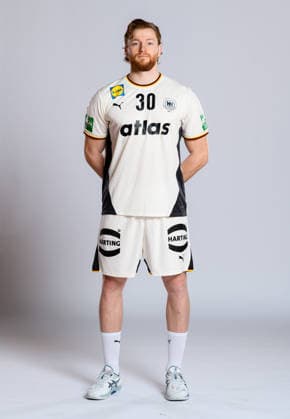 Muenchen: Handball DHB - Deutschland - Fotoshooting Tom Kiesler (Deutschland) Deutschland
