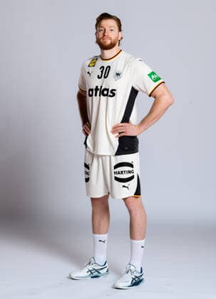 Muenchen: Handball DHB - Deutschland - Fotoshooting Tom Kiesler (Deutschland) Deutschland