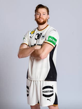Muenchen: Handball DHB - Deutschland - Fotoshooting Tom Kiesler (Deutschland) Deutschland