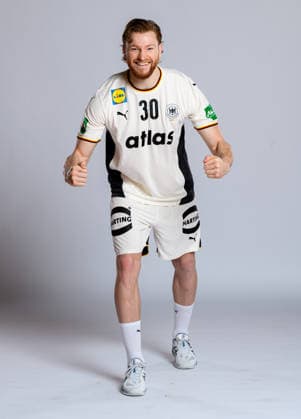 Muenchen: Handball DHB - Deutschland - Fotoshooting Tom Kiesler (Deutschland) Deutschland