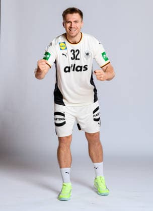 Muenchen: Handball DHB - Deutschland - Fotoshooting Franz Semper (Deutschland) Deutschland