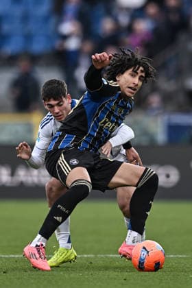 Mp Pisa 06 01 2025 - campionato di calcio serie A Pisa-Como foto Matteo Papini Image nella foto: Francesco Coppola-Alex Valle 
