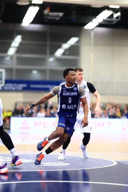 RECORD DATE NOT STATED Spielaktion mit DJ Horne (0; MLP Academics Heidelberg) und Sir Jabari Rice (10; Basketball Nymburg) Basketball Champions League: MLP Academics Heidelberg – ERA Basketball Nymburk DJ Horne (0; MLP Academics Heidelberg) und Sir Jabari Rice (10; Basketball Nymburg) in Aktion
