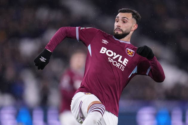 Premier League West Ham United v Nottingham Forest Valentin Castellanos of West Ham United during the Premier League match West Ham United vs Nottingham Forest at London Stadium, London, United Kingdom, 6th January 2026 (Photo by Harvey Murphy News Images) Copyright: xHarveyxMurphy NewsxImagesx