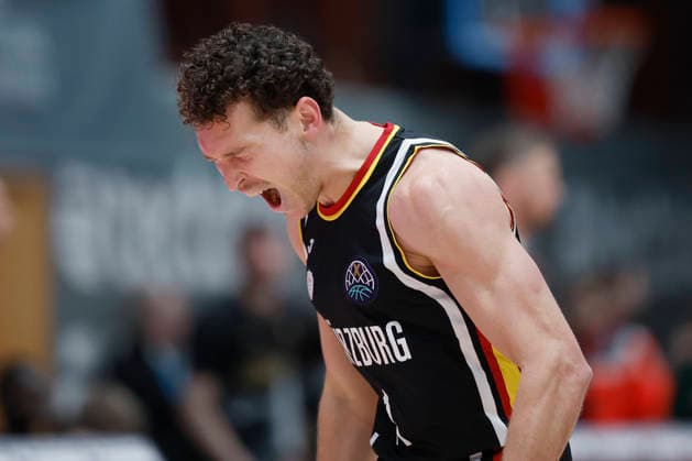 f.l.t.r.: Brae Ivey (Fitness First Wuerzburg Baskets, 11), 06.01.2026, Basketball Champions League, Fitness First Wuerzburg Baskets vs. Patrioti Levice, GER, Wuerzburg, Tectake Arena. Copyright: HMBxMedia xHeikoxBecker
