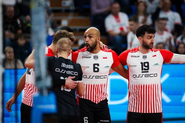 Volleyball, CL, Asseco Resovia Rzeszow - SVG Lüneburg 2026.01.06 Rzeszow Siatkowka, Liga Mistrzow CEV 2026 Asseco Resovia Rzeszow - SVG Luneburg N z Danny Demyanenko Marcin Janusz Foto Marta Badowska PressFocus 2026.01.06 Rzeszow Volleyball, CEV Champions League Volley 2026 Danny Demyanenko Marcin Janusz Credit: Marta Badowska PressFocus NEWSPIX.PL --- newspix.pl 