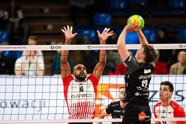 Volleyball, CL, Asseco Resovia Rzeszow - SVG Lüneburg 2026.01.06 Rzeszow Siatkowka, Liga Mistrzow CEV 2026 Asseco Resovia Rzeszow - SVG Luneburg N z Danny Demyanenko Foto Marta Badowska PressFocus 2026.01.06 Rzeszow Volleyball, CEV Champions League Volley 2026 Danny Demyanenko Credit: Marta Badowska PressFocus NEWSPIX.PL --- newspix.pl 