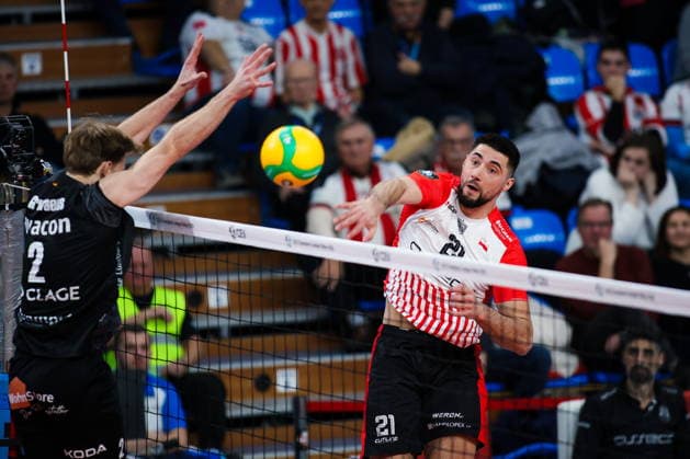 Volleyball, CL, Asseco Resovia Rzeszow - SVG Lüneburg 2026.01.06 Rzeszow Siatkowka, Liga Mistrzow CEV 2026 Asseco Resovia Rzeszow - SVG Luneburg N z Karol Butryn Foto Marta Badowska PressFocus 2026.01.06 Rzeszow Volleyball, CEV Champions League Volley 2026 Karol Butryn Credit: Marta Badowska PressFocus NEWSPIX.PL --- newspix.pl 