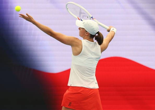 TENIS UNITED CUP SYDNEY 2026 07012026 N Z IGA SWIATEK W TRAKCIE MECZU Z SUZAN LAMENS PODCZAS RYWALIZACJI W GRUPIE F W TURNIEJU UNITED CUP W SYDNEY MARCIN CHOLEWINSKI NEWSPIX.PL TENIS UNITED CUP SYDNEY 2026 07012026 IGA SWIATEK DURING THE MATCH AGAINST SUZAN LAMENS IN COMPETITION GROUP F IN THE UNITED CUP IN SYDNEY NEWSPIX.PL --- newspix.pl POLAND OUT! 