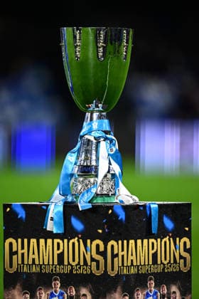 Ni Napoli 07 01 2026 - campionato di calcio serie A Napoli-Hellas Verona foto Nicola Ianuale Image nella foto: supercoppa Italiana 