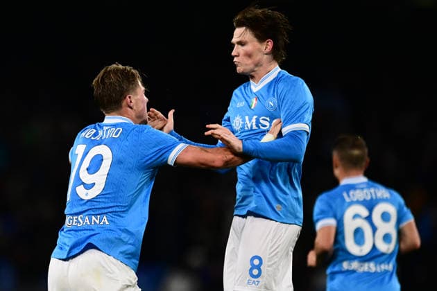 Ni Napoli 07 01 2026 - campionato di calcio serie A Napoli-Hellas Verona foto Nicola Ianuale Image nella foto: Rasmus Hojlund 