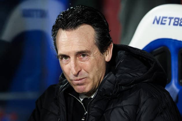 7th January 2026; Selhurst Park, Selhurst, London, England; Premier League Football, Crystal Palace versus Aston Villa; Unai Emery Manager of Aston Villa before kick off  HenningxvonxJagow Content restricted for UK based newspaper