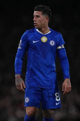 Premier League Fulham v Chelsea Enzo Fernandez of Chelsea during the Premier League match Fulham vs Chelsea at Craven Cottage, London, United Kingdom, 7th January 2026 (Photo by Harvey Murphy News Images) Copyright: xHarveyxMurphy NewsxImagesx