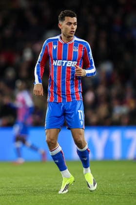 7th January 2026; Selhurst Park, Selhurst, London, England; Premier League Football, Crystal Palace versus Aston Villa; Brennan Johnson of Crystal Palace  HenningxvonxJagow Content restricted for UK based newspaper