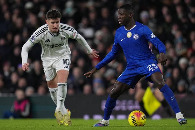 Premier League Fulham v Chelsea during the Premier League match Fulham vs Chelsea at Craven Cottage, London, United Kingdom, 7th January 2026 (Photo by Harvey Murphy News Images) Copyright: xHarveyxMurphy NewsxImagesx