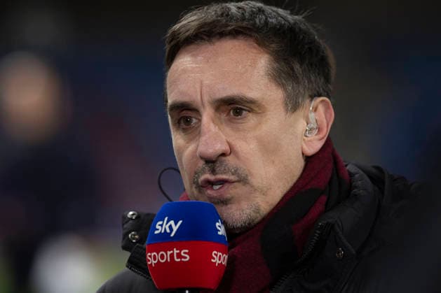Burnley v Manchester United, ManU - Premier League Gary Neville is present during the Premier League match between Burnley and Manchester United at Turf Moor in Burnley, England, on January 7, 2026. Burnley Lancashire United Kingdom  Copyright: xMIxNewsx originalFilename:fletcher-burnleyv260107_nptRD.jpg