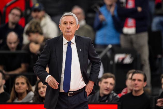 Basketball, Euroleague, 20260107, FC Bayern München - Kosner Baskonia Vitoria-Gasteiz. Im Bild Head Coach des Bayern Svetislav PESIC. München SAP Garden Bayern Deutschland Copyright: Passion2Press.dex xMarkusxFischex
